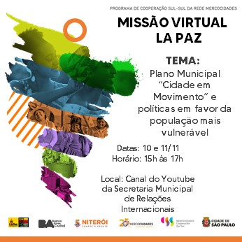 Missão Virtual - La Paz - Projeto Mercocidades